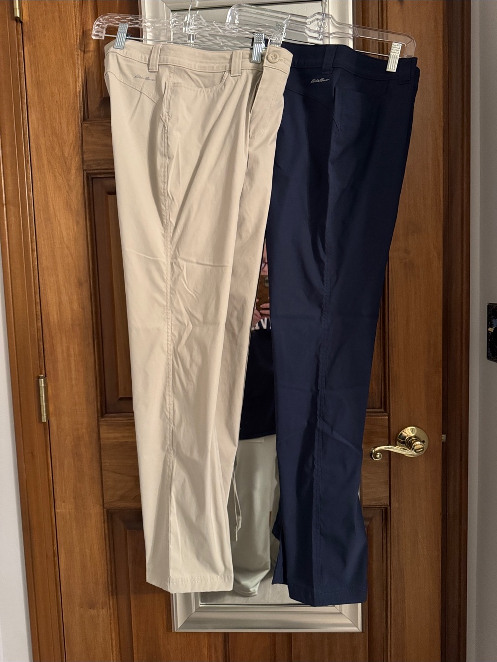 Women’s  Stretch Performance Pants - Navy and Cream